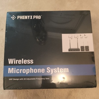 Phenyx Pro Wireless Mikrofon System Set Ptu 52 UHF 30AFS
