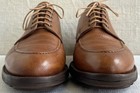 Crockett & Jones x Polo RL Onslow Pebble Grain Apron Toe Ridgeway Sole Derby 11D — photo 5