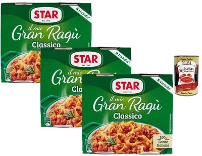 Star Il mio Gran Ragù Classico 3x2x180g fertige Bolognese +Polpa