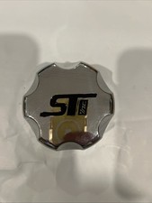 New Sti Chrome Center Cap Single T5 T6 Mta P110bx Bm7 New Sti Chrome Center Cap Single T5 T6 Mta P110bx Bm7