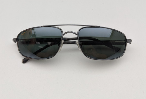 🕶️Made in Japan! Maui Jim MJ162-02 Kahuna Sunglasses 59/18 130 /EUD222🕶️