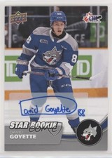 2021-22 Upper Deck CHL Star Rookie Auto David Goyette #375 Auto 0f5t