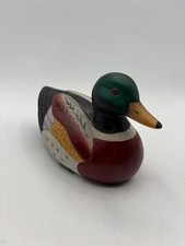 Vintage Jasco Ceramic Mallard Duck Figurine Decoy