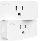 Smart Plug By , 2.4GHz Smart Home Wi-Fi Plug Outlet Compatible With Alexa,