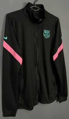 MEN NIKE FC BARCELONA 2020/2021 TRACK JACKET FOOTBALL SOCCER SHIRT