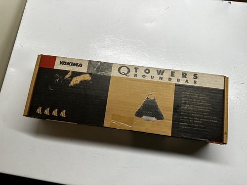 NEW Open Box Yakima Q Towers Set Roundbar 0105 - 4 Pack
