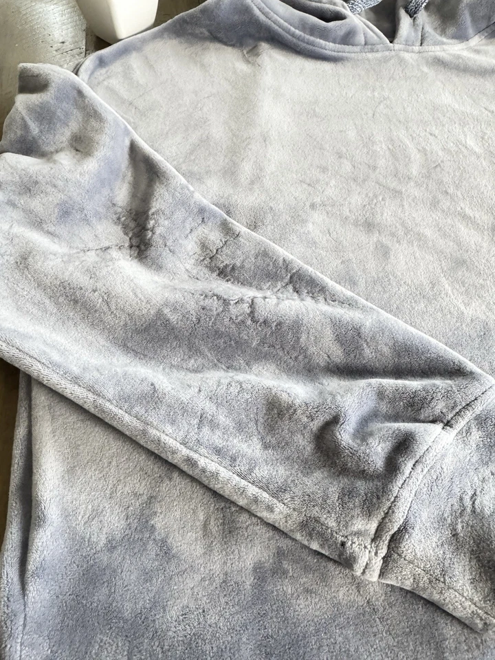 Sudadera corta con capucha azul terciopelo terciopelo UGG Belden M para mujer Foto 4 de 4