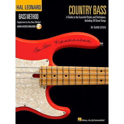 Hal Leonard Country Bass Bass Method Bass Method Bk/CD