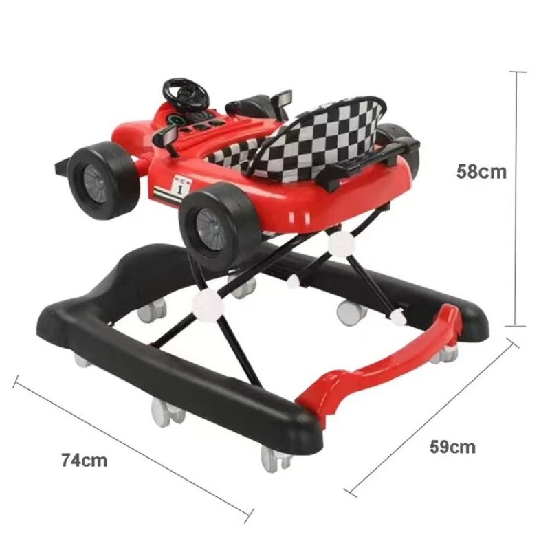 Foldable 3in1 Baby Walker F1-Style Toy Car Toddler Push Cart Music 6-18 Months
Opens in a new window