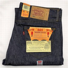 Levis 501 XX Jeans Deadstock NOS France W36 L40 Shrink To Fit Raw Denim