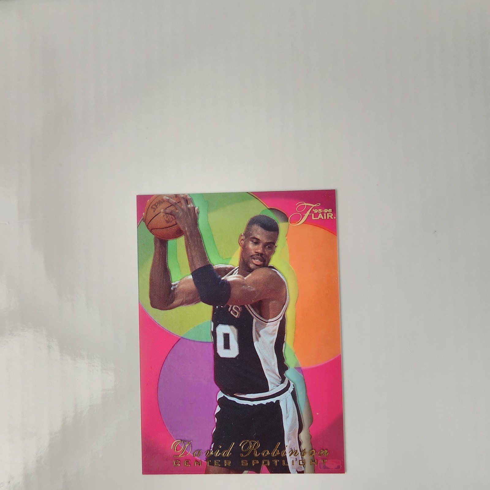 1995-96 Flair David Robinson Center Spotlight #6