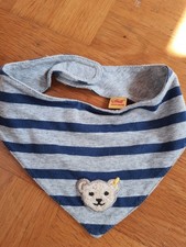 Steiff Teddy B&auml;r Halstuch Tuch mit Klettverschluss