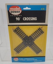Model Power 68 HO Scale 90 Degree Crossing Br...