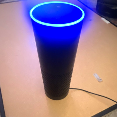 Amazon Echo (1st Gen) Alexa Smart Speaker Wi-Fi/Bluetooth Black
