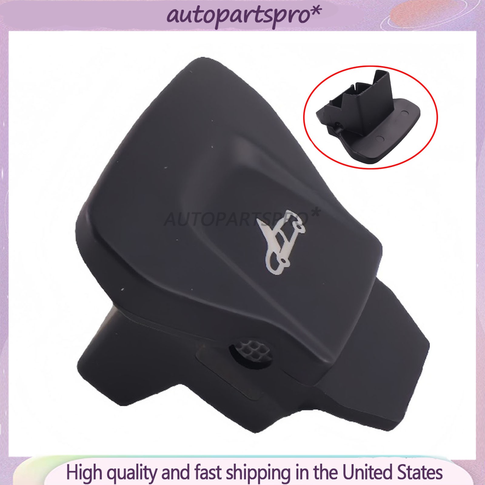 NEW Right Side Door Control Switch Button Black  13M0434CP For McLaren 570S 600L