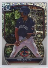 2023 Bowman Draft Chrome Sparkle Refractor Ariel Castro #BDC-150 1e0w