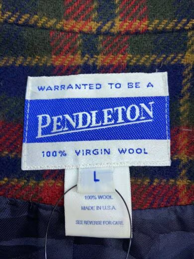 PENDLETON/Blouson/L/Wool/RED/Check - image 3