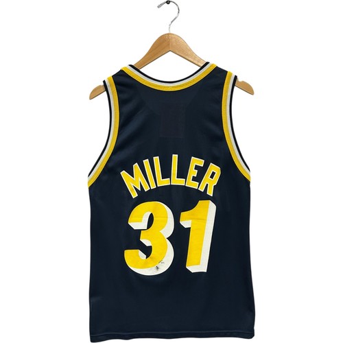 Men's Vintage Indiana Pacers #31 Reggie Miller Black NBA Jersey S - Bild 5 von 6