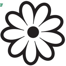 Flower Vinyl Decal Sticker