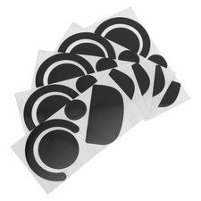 5 Sheets Skates for Gaming Mice Mouse Feet Sticker Pads Adhesive DIY