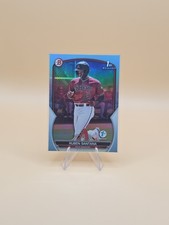 2023 Bowman 1st Edition - Ruben Santana #BPPF-42 Sky Blue Foil (RC)