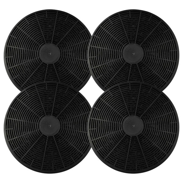 4 Aktivkohlefilter FüR Respekta Medea Ch 99040-90 S Elva Ch 99040-90 W Enna-image