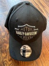 Harley-Davidson Men's Embroidered 39Thirty Med/LG Flex Fit Baseball Cap