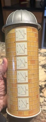 VINTAGE MARX FARM playset BARN SILO Happi-Time Farms set