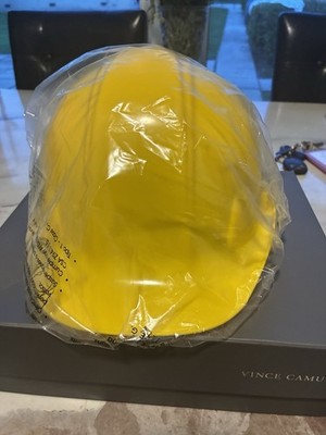 Condor S10512Y Front Brim Hard Hat, Type 1, Class E, Ratchet (4-Point), Yellow