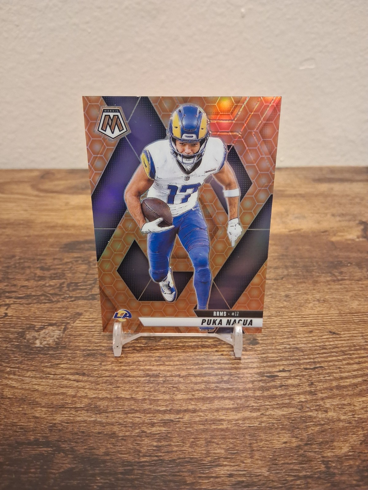 Puka Nacua HONEYCOMB Prizm #102 CASE HIT SSP - 2025 Panini Mosaic (MINT) 💎🔥