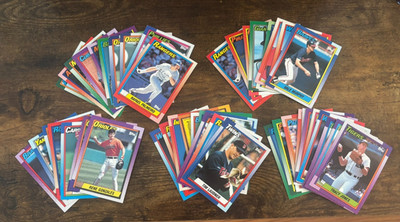 1990 Topps MLB Baseball Cards - # 750-792 Pick Your Card