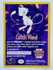 Catch Mew 1999 Wizards of the Coast Promo Card