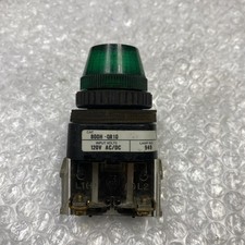 ALLEN BRADLEY 800H-QR10 PILOT LIGHT GREEN 120VAC