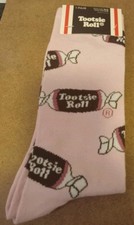 Tootsie Roll Novelty Crew Socks Sz. 6-12