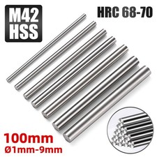 M42 Cobalt High Speed Steel Rod HSS-Co Round Bar Lathe Turning Tool Blank 100mm