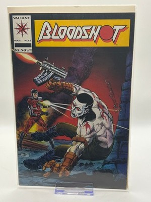Valiant Bloodshot #2 Comic Book Mar Superhero Cover Art Single Issue Bagged