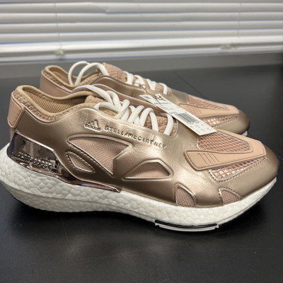 Adidas UltraBoost 22 Stella McCartney Running Shoes Rose Gold Size 8 New GX7832
