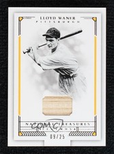 2016 Panini National Treasures Legends 9/25 Lloyd Waner #L-LW HOF