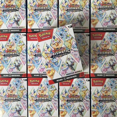 Pokemon TCG: Prismatic Evolutions Booster Bundle - Brandneu & Sealed