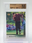 TIGER WOODS 2001 UPPER DECK GOLF ROOKIE #1 GEM MT RC BGS 9.5 Q5677