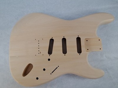 Basswood SSS Hardtail guitar body - fits Fender Strat Stratocaster necks J2371
