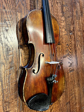 134 Year Old 1891 Antique Belgium Violin - Charles Jean Joseph Poncin Luthier