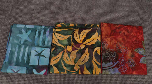 Mixed Lot of 15 Unbranded Batik 1/4 Yards & Fat Quarters Various Colors Patterns - Picture 5 of 8