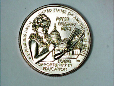 2024 P D PATSY TAKEMOTO MINK  AWQ American Women 2 coin set PD BU On Hand