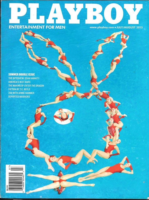 Playboy Magazine July August 2013 Alyssa Arcè Valerie Keil Playmate COMPLETE
