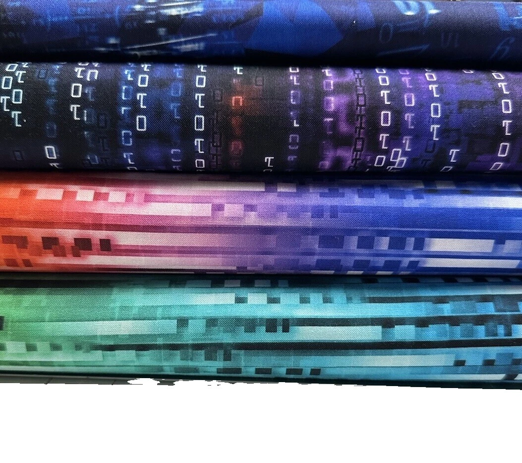 Tela Multicolor Hoffman California Fabrics Fat quarters, paquetes