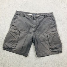 Vintage Nike Shorts Mens 36 Dark Gray Cargo Ripstop Baggy Street Skate 90s Y2K