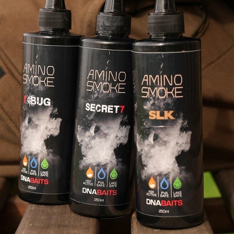 DNA Baits Amino Smoke - Carp Fishing Bait Attractant Liquid - All Flavours