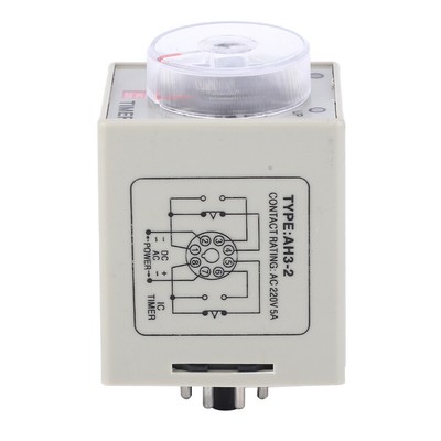 AH3-2 Time Relay Mini Delay Controller Timer AC 220V For Automatic Control CAD