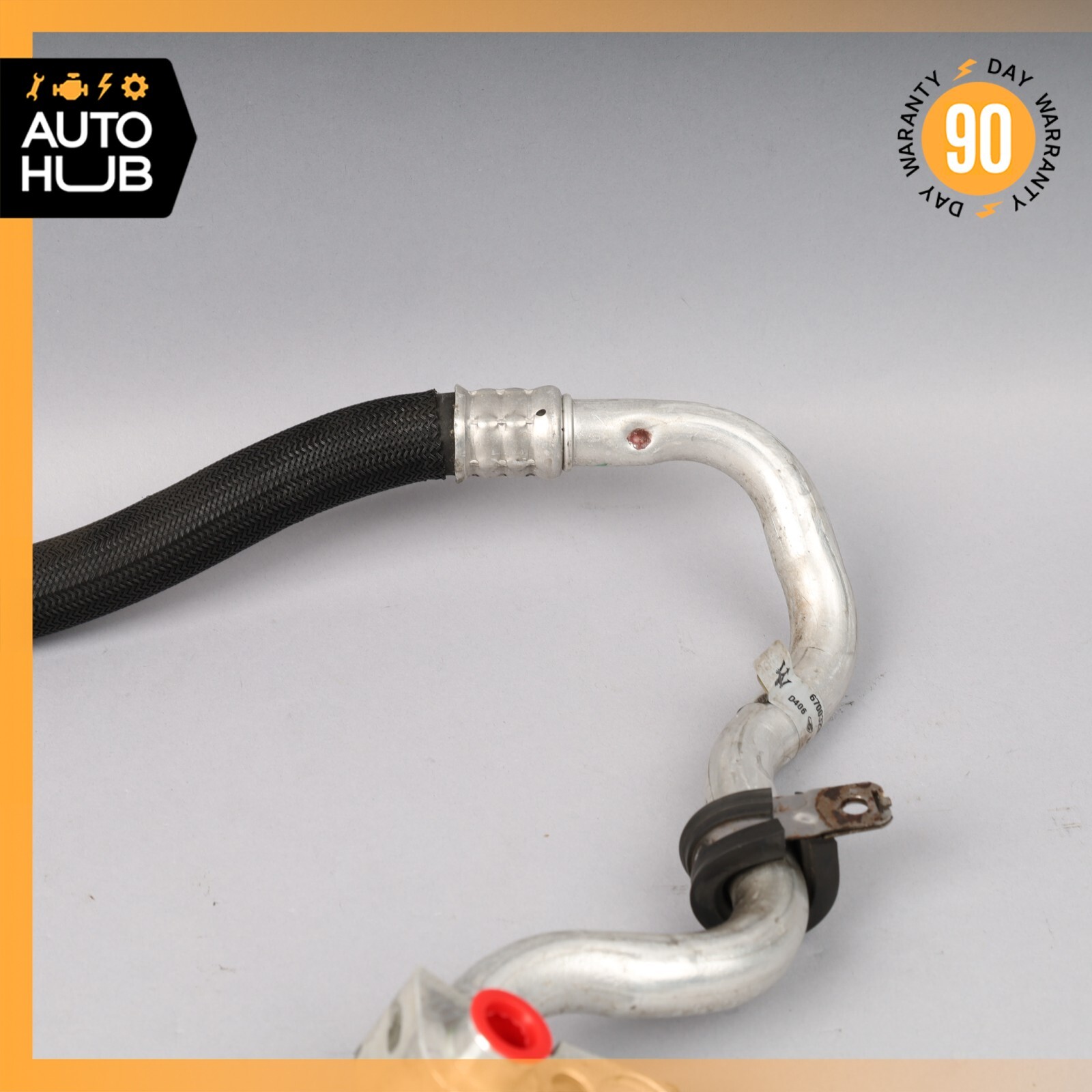 17-20 Maserati Levante M161 3.0L AC Air Conditioning Hose Pipe Line OEM 44k